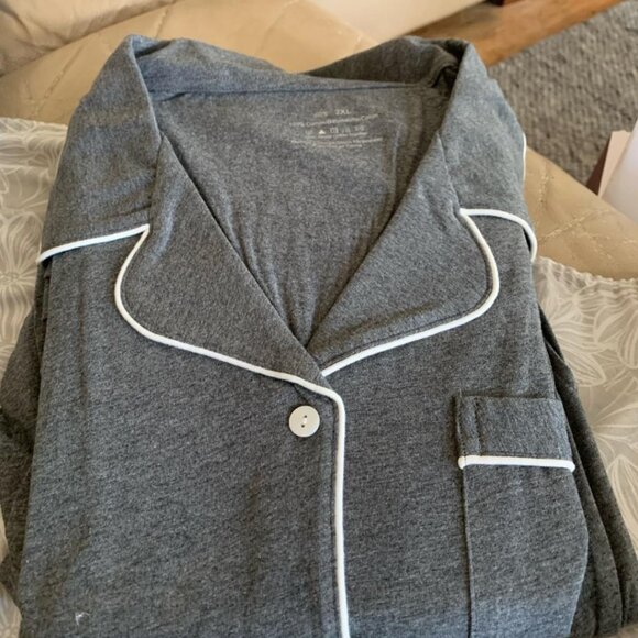 COLORFULLEAF Women's 100% Cotton Pajamas Set - Picture 4 of 5